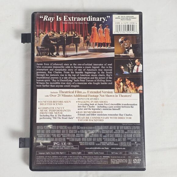 Ray (2004, Fullscreen DVD) - Picture 3 of 3